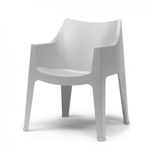 COCCOLONA plastmasas krēsls ar roku balstiem